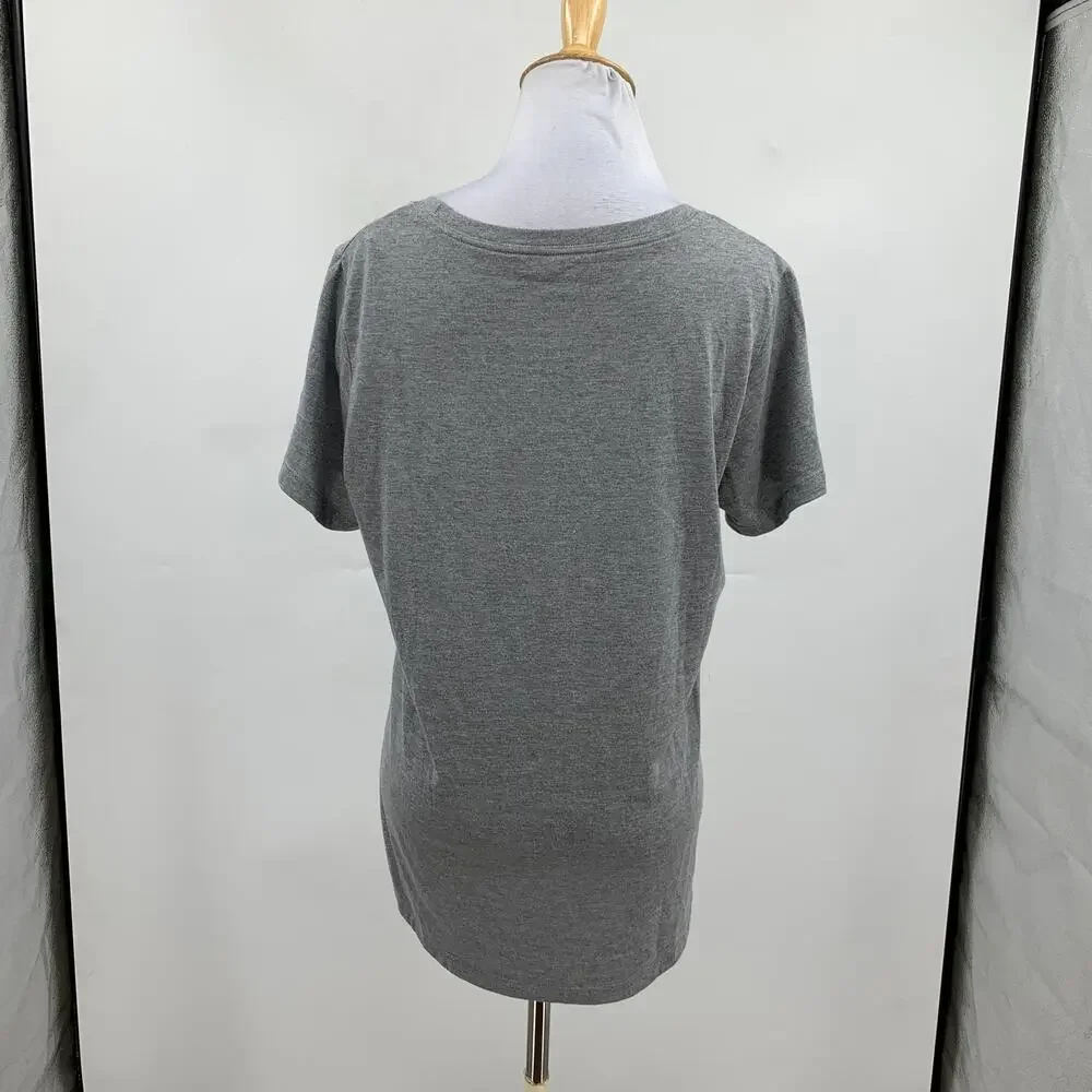 Arizona Cardinals T Shirt Womens M Medium Gray Tri Blend Heathered Football Nike